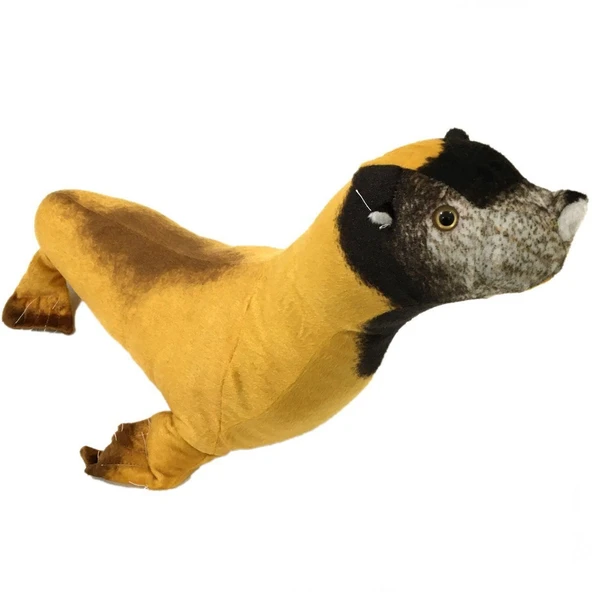 TOYZ DÜKKANIM Deniz Aslanı Peluş 55cm. Kız Erkek Çocuk Oyuncak Eğitici Oyuncaklar ürün görseli 1