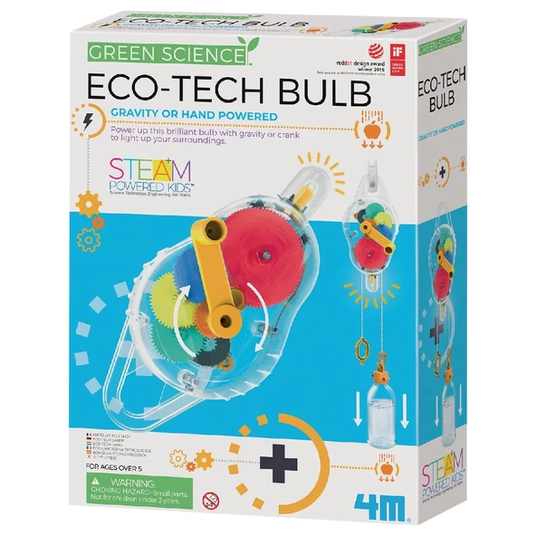 TOYZ DÜKKANIM 4M Eko Sistem Teknolojik Ampul Kiti Kız Erkek Çocuk Oyuncak Eğitici Oyuncaklar ürün görseli 1