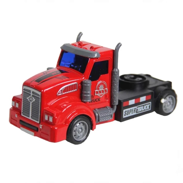 TOYZ DÜKKANIM Metal Çekbırak Tır Kız Erkek Çocuk Oyuncak Eğitici Oyuncaklar ürün görseli 1