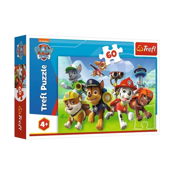 TOYZ DÜKKANIM PUZZLE-17321 Paw Patrol 60 Parça Puzzle Kız Erkek Çocuk Oyuncak Eğitici Oyuncaklar ürün görseli 1