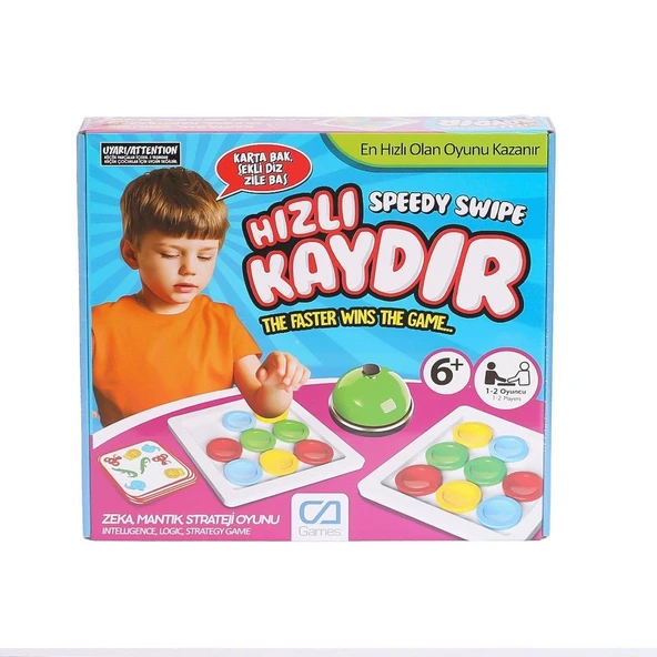 TOYZ DÜKKANIM 5215 CAPLS-5215 Hızlı Kaydır Strateji Oyunu -CA Games Kız Erkek Çocuk Oyuncak Eğitici Oyuncaklar ürün görseli 1