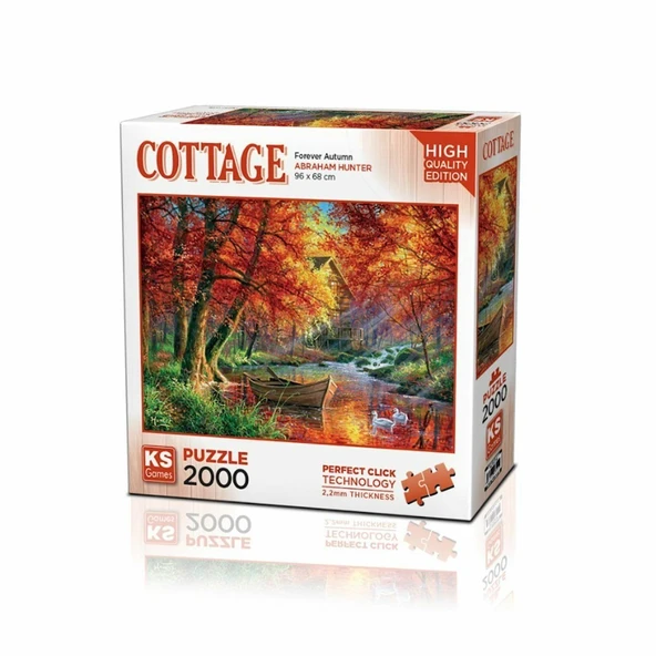 TOYZ DÜKKANIM 22514 Forever Autumn 2000 Parça Puzzle -KS Kız Erkek Çocuk Oyuncak Eğitici Oyuncaklar ürün görseli 1
