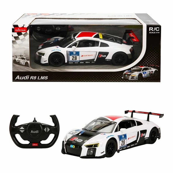 TOYZ DÜKKANIM 1:14 Audi R8 LMS Uzaktan Kumandalı Işıklı Araba Kız Erkek Çocuk Oyuncak Eğitici Oyuncaklar ürün görseli 1