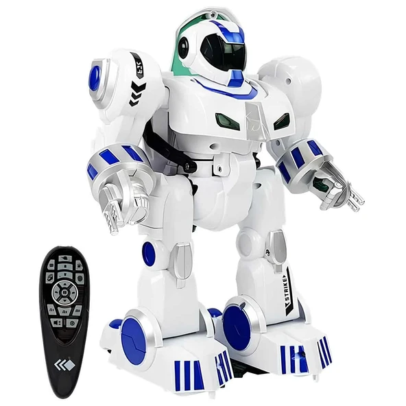TOYZ DÜKKANIM K4 Dönüşebilen Uzaktan Kumandalı Akıllı Robot Kız Erkek Çocuk Oyuncak Eğitici Oyuncaklar ürün görseli 1