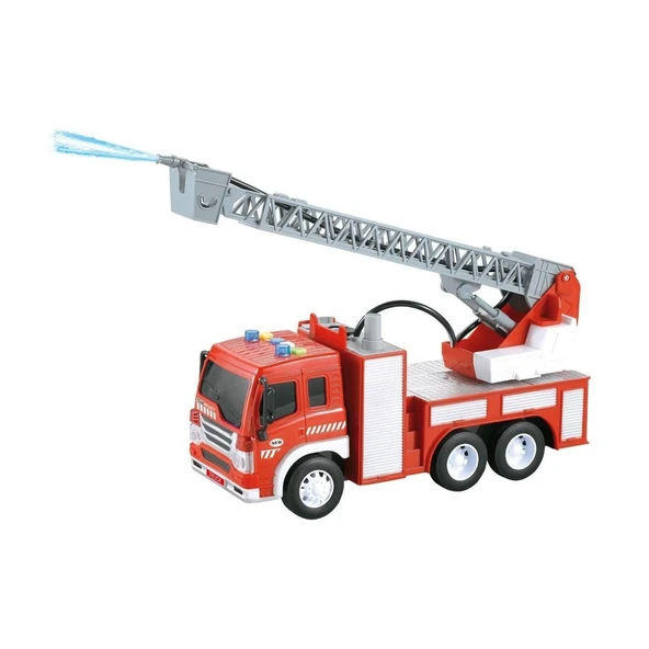 TOYZ DÜKKANIM WY351B Sesli ve Işıklı Su Atan İtfaiye 1:16 -Vardem Kız Erkek Çocuk Oyuncak Eğitici Oyuncaklar ürün görseli 1