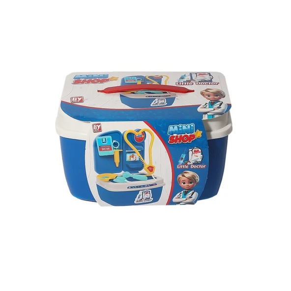 TOYZ DÜKKANIM BP-641 Doktor Seti Mini Shop Kız Erkek Çocuk Oyuncak Eğitici Oyuncaklar ürün görseli 1