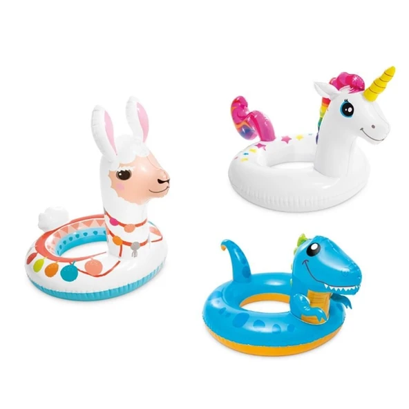 TOYZ DÜKKANIM Intex Hayvan Figürlü Simit (3-6 Yaş) Kız Erkek Çocuk Oyuncak Eğitici Oyuncaklar ürün görseli 1