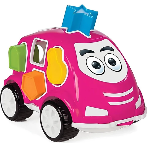TOYZ DÜKKANIM Smart Bultak Pembe Araba Kız Erkek Çocuk Oyuncak Eğitici Oyuncaklar ürün görseli 1