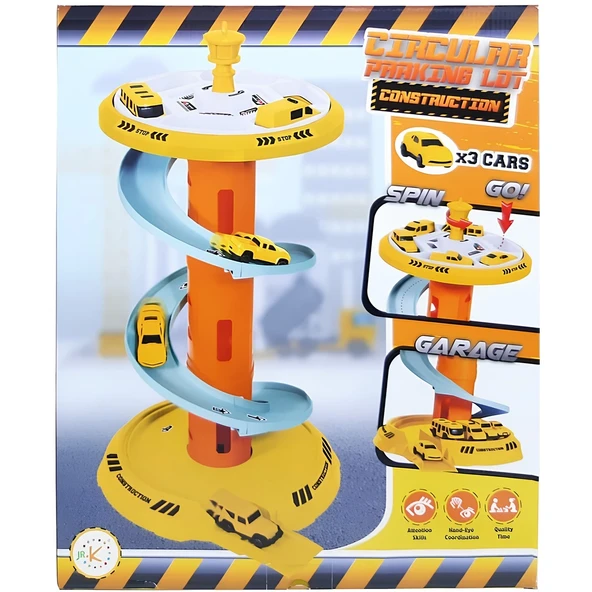 TOYZ DÜKKANIM Oyuncak İnşaat Dönen Garaj Seti Kız Erkek Çocuk Oyuncak Eğitici Oyuncaklar ürün görseli 1