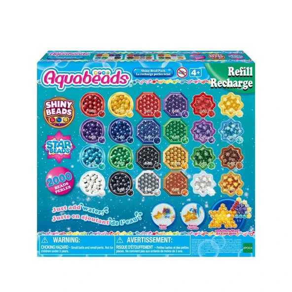 TOYZ DÜKKANIM Aquabeads Parlak Boncuk Paketi Kız Erkek Çocuk Oyuncak Eğitici Oyuncaklar ürün görseli 1