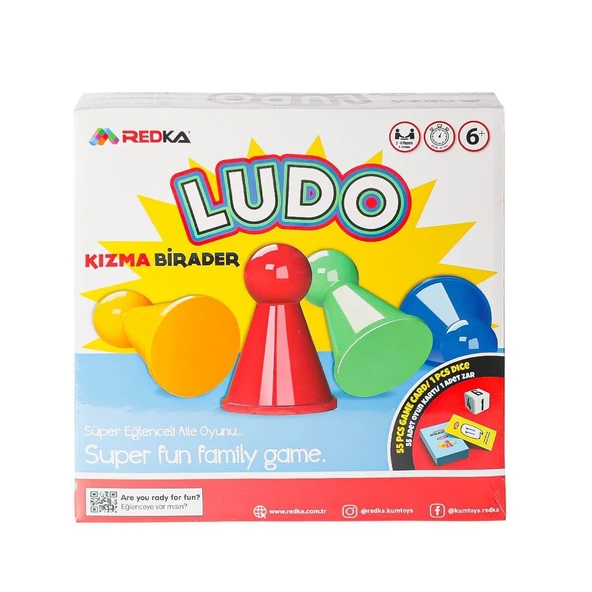 TOYZ DÜKKANIM RD5309 Ludo Kızma Birader Kız Erkek Çocuk Oyuncak Eğitici Oyuncaklar ürün görseli 1