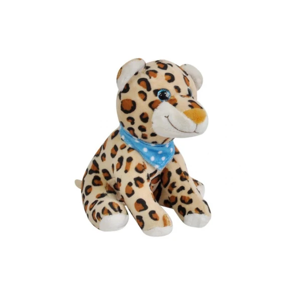 TOYZ DÜKKANIM 2030 Leopar Peluş 15cm Kız Erkek Çocuk Oyuncak Eğitici Oyuncaklar ürün görseli 1