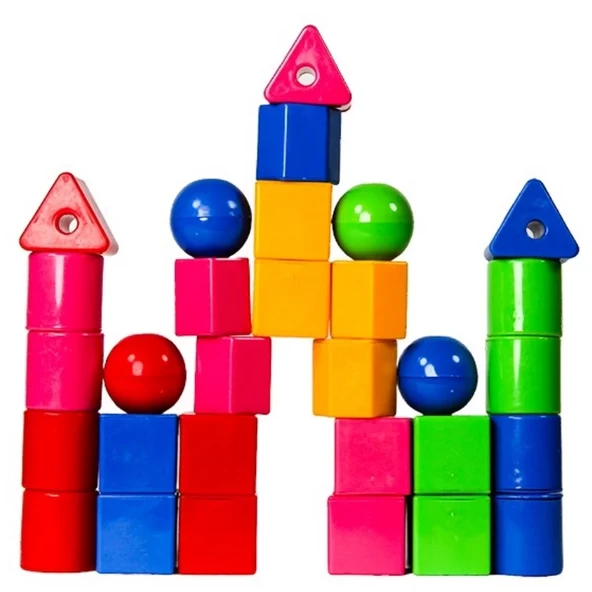 TOYZ DÜKKANIM Eğitici Şekiller 50 Parça Kız Erkek Çocuk Oyuncak Eğitici Oyuncaklar ürün görseli 1