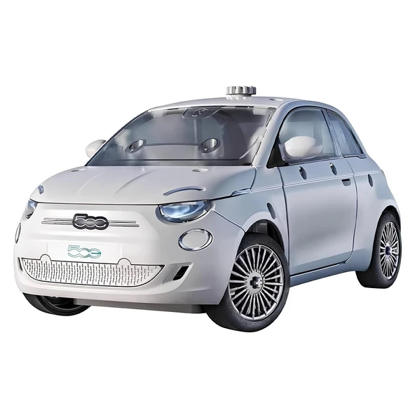 TOYZ DÜKKANIM Bilim ve Oyun Mechanics Fiat 500e Elektrikli Araba Kız Erkek Çocuk Oyuncak Eğitici Oyuncaklar ürün görseli 1