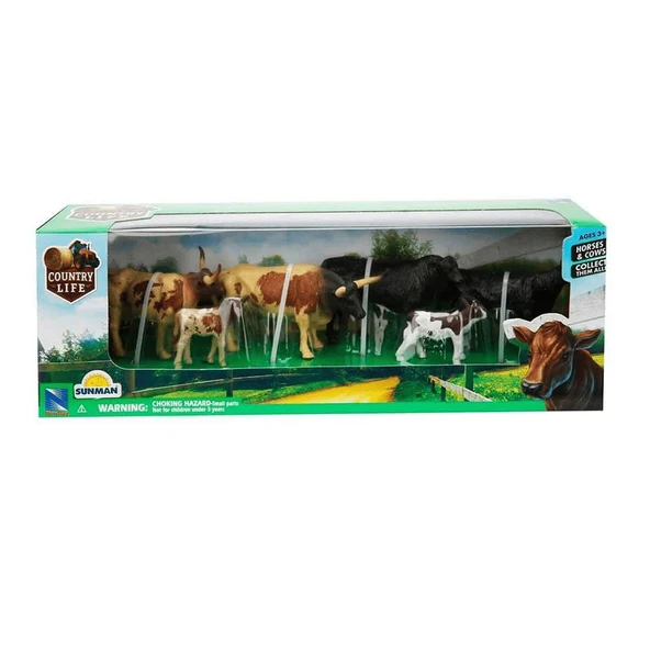 TOYZ DÜKKANIM Çiftlik Seti Country Çiftlik Hayvanları Kız Erkek Çocuk Oyuncak Eğitici Oyuncaklar ürün görseli 1