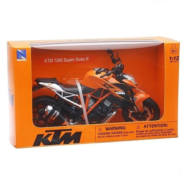 TOYZ DÜKKANIM 1:12 KTM 1290 Super Duke R Model Motorsiklet Kız Erkek Çocuk Oyuncak Eğitici Oyuncaklar ürün görseli 1
