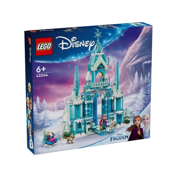 TOYZ DÜKKANIM 43244 Lego Disney Elsanın Buz Sarayı 630 parça +6 yaş Kız Erkek Çocuk Oyuncak Eğitici Oyuncaklar ürün görseli 1