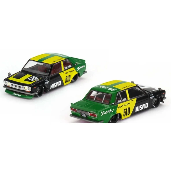 TOYZ DÜKKANIM Mini GT 1/64 Datsun Street 510 Racing V2 KHMG131 Kız Erkek Çocuk Oyuncak Eğitici Oyuncaklar ürün görseli 1