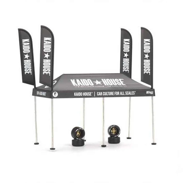 TOYZ DÜKKANIM Mini GT 1:64 Kaido House Tent V1 Kız Erkek Çocuk Oyuncak Eğitici Oyuncaklar ürün görseli 1