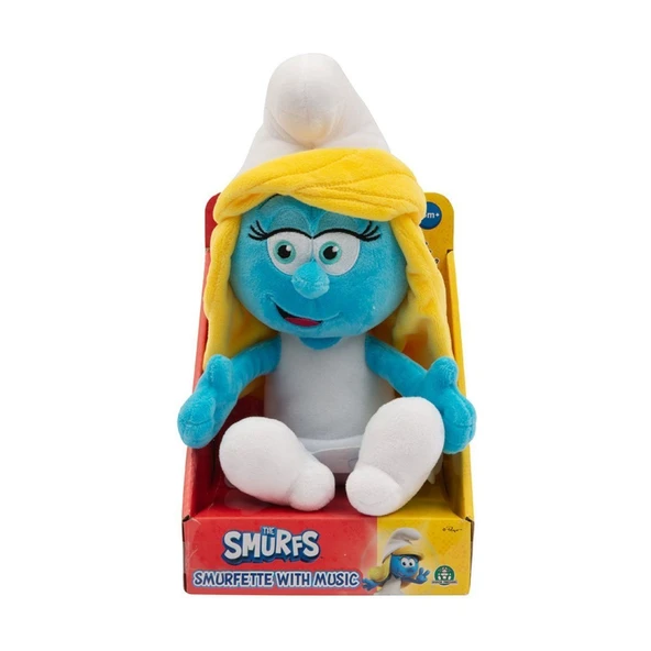TOYZ DÜKKANIM PUF30000 Şirine 30cm Sesli ve Müzikli Peluş Kız Erkek Çocuk Oyuncak Eğitici Oyuncaklar ürün görseli 1