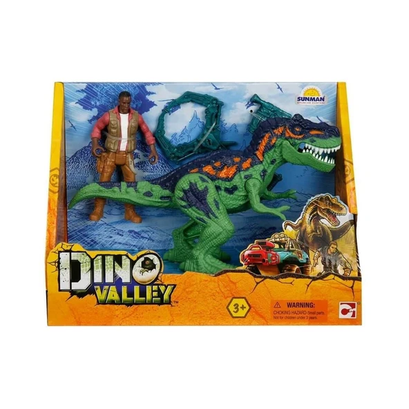TOYZ DÜKKANIM Dino Valley Figürlü Dinazor Oyun Seti Kız Erkek Çocuk Oyuncak Eğitici Oyuncaklar ürün görseli 1