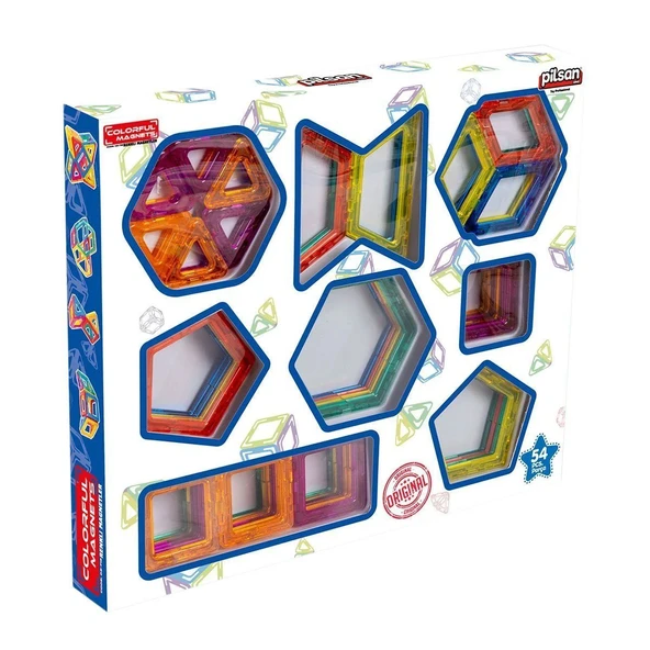 TOYZ DÜKKANIM 03 712 Renkli Magnetler Kız Erkek Çocuk Oyuncak Eğitici Oyuncaklar ürün görseli 1