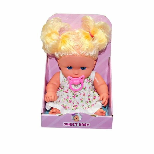 TOYZ DÜKKANIM 9175 25cm Ağlatan Bebek - Gamze Bebek Kız Erkek Çocuk Oyuncak Eğitici Oyuncaklar ürün görseli 1