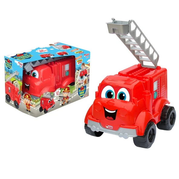 TOYZ DÜKKANIM 01374 BENİM İLK İTFAİYE KAMYONUM Kız Erkek Çocuk Oyuncak Eğitici Oyuncaklar ürün görseli 1
