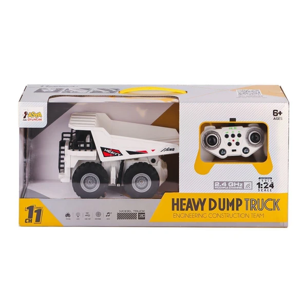 TOYZ DÜKKANIM A8196-QH9008 Kumandalı Ağır Döküm Kamyon 1:24 -Asya Oyuncak Kız Erkek Çocuk Oyuncak Eğitici Oyuncakl ürün görseli 1