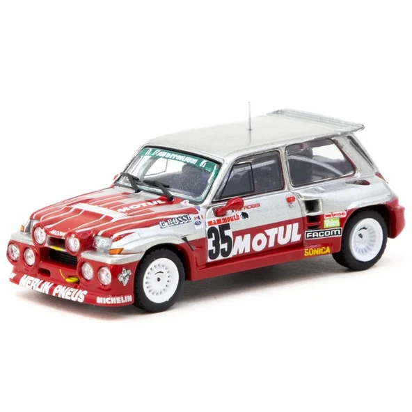 TOYZ DÜKKANIM Tarmac Works 1/64 Renault 5 MAXI Turbo European Hill-Climb Championship 1987 Giovanni Rossi Kız Erke ürün görseli 1