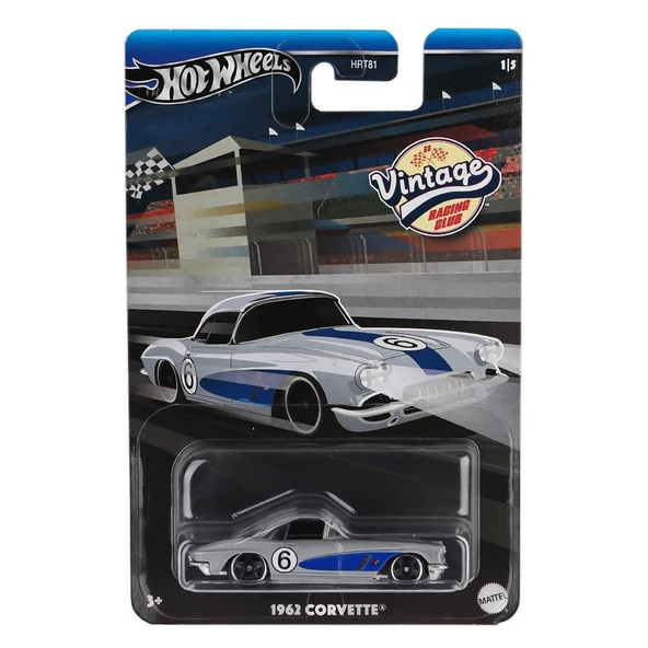 TOYZ DÜKKANIM HRT81 Hot Wheels Vintage Temalı Arabalar Kız Erkek Çocuk Oyuncak Eğitici Oyuncaklar ürün görseli 1
