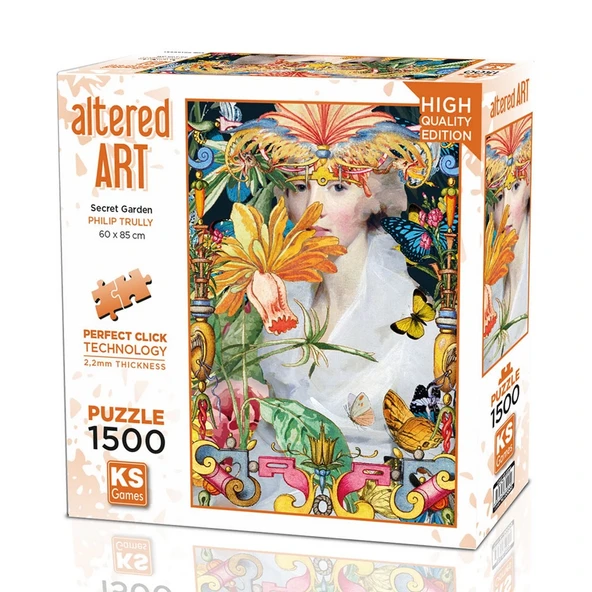TOYZ DÜKKANIM Ks Games Gizli Bahçe Puzzle 1500 Parça 22028 Kız Erkek Çocuk Oyuncak Eğitici Oyuncaklar ürün görseli 1