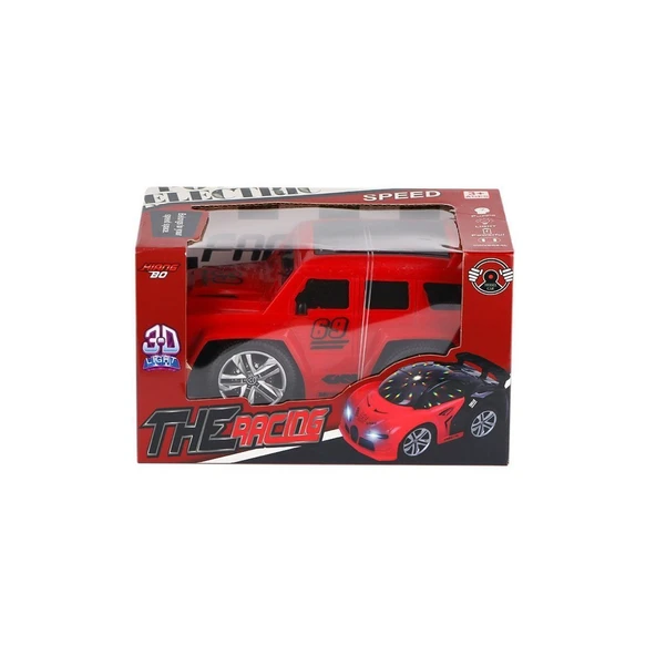 TOYZ DÜKKANIM RE210-10A-6A Pilli 3D Işıklı Müzikli Jeep -Prestij Oyuncak Kız Erkek Çocuk Oyuncak Eğitici Oyuncakla ürün görseli 1