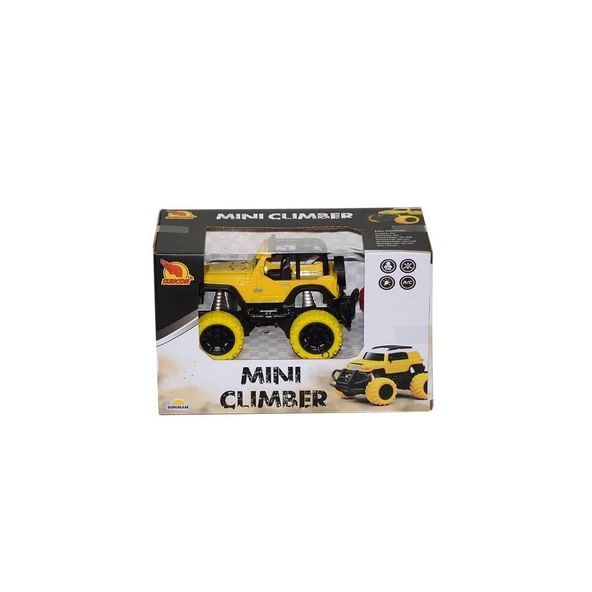 TOYZ DÜKKANIM 2719 1:43 Uzaktan Kumandalı Işıklı Mini Jeep 12cm Kız Erkek Çocuk Oyuncak Eğitici Oyuncaklar ürün görseli 1