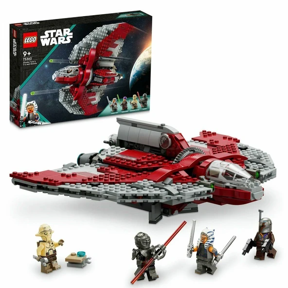 TOYZ DÜKKANIM 75362 LEGO® Star Wars Ahsoka Tano'nun T-6 Jedi Mekiği 601 parça +9 yaş Kız Erkek Çocuk Oyuncak Eğiti ürün görseli 1