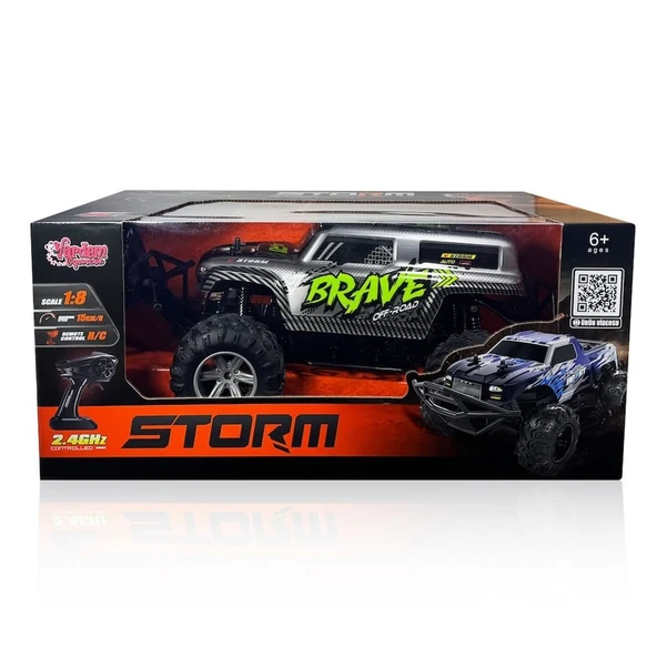 TOYZ DÜKKANIM ŞARJLI UZAKTAN KUMANDALI 1:8 OFF-ROAD -VRD Kız Erkek Çocuk Oyuncak Eğitici Oyuncaklar ürün görseli 1