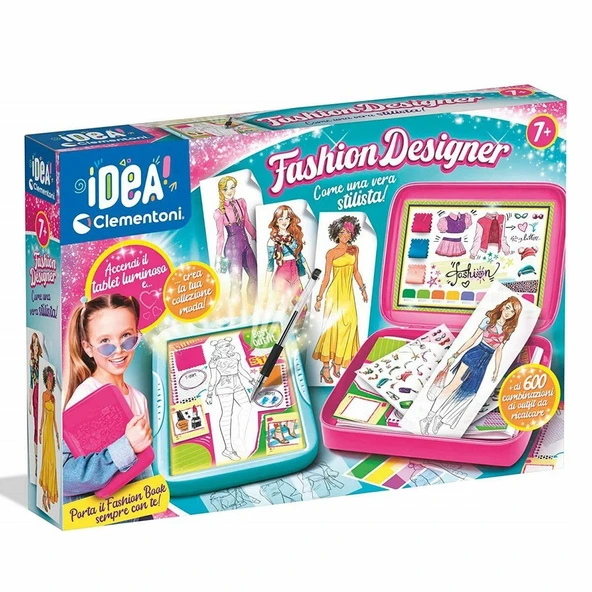 TOYZ DÜKKANIM 18776 Clementoni Idea Moda Tasarımcısı +7 yaş Kız Erkek Çocuk Oyuncak Eğitici Oyuncaklar ürün görseli 1