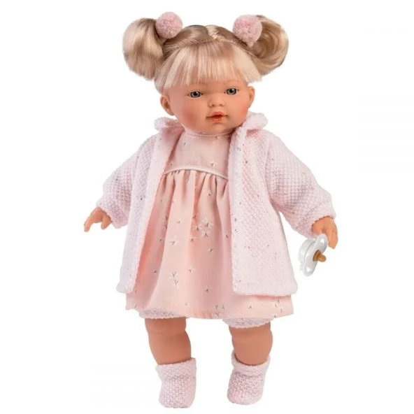 TOYZ DÜKKANIM Llorens Ağlayan Bebek Altana 33cm Kız Erkek Çocuk Oyuncak Eğitici Oyuncaklar ürün görseli 1