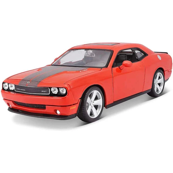 TOYZ DÜKKANIM Maisto 1/24 2008 Model Dodge Challenger SRT8 Kız Erkek Çocuk Oyuncak Eğitici Oyuncaklar ürün görseli 1