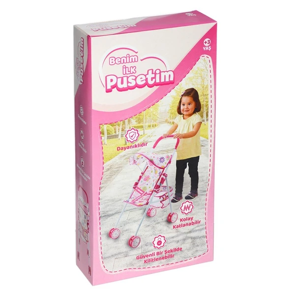 TOYZ DÜKKANIM 816-A- 12 METAL GENİŞ PUSET Kız Erkek Çocuk Oyuncak Eğitici Oyuncaklar ürün görseli 1