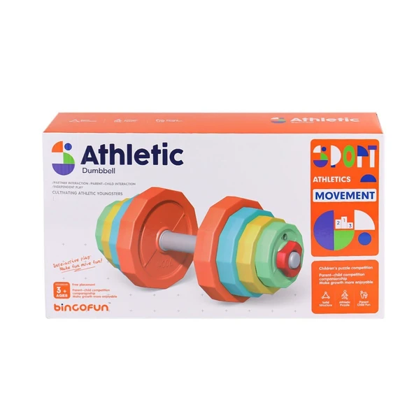 TOYZ DÜKKANIM BJF014-2 Dumbell Çocuk Ağırlık Oyuncağı -Birliktoys Kız Erkek Çocuk Oyuncak Eğitici Oyuncaklar ürün görseli 1