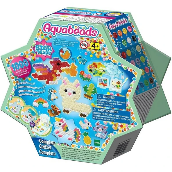 TOYZ DÜKKANIM Aquabeads Star Bead Başlangıç Seti 31601 Kız Erkek Çocuk Oyuncak Eğitici Oyuncaklar ürün görseli 1