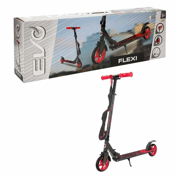 TOYZ DÜKKANIM EVO SCOOTER 2TKR FLEXİ MAX100KG KIRMIZI Kız Erkek Çocuk Oyuncak Eğitici Oyuncaklar ürün görseli 1