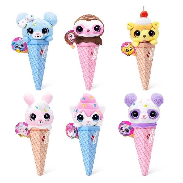 TOYZ DÜKKANIM CCN03000 Coco Cones Tatlı Pelüş - 1adet Fiyatıdır Kız Erkek Çocuk Oyuncak Eğitici Oyuncaklar ürün görseli 1