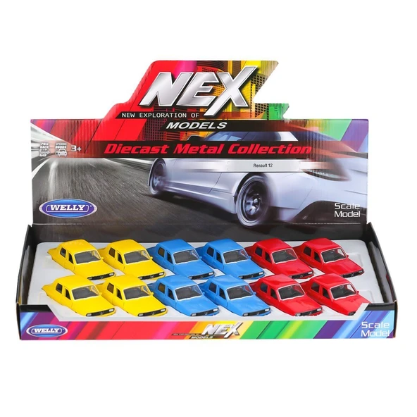 TOYZ DÜKKANIM 43827 Welly Renault Çek Bırak Araba - 1adet Stokta Olan Gönderilir Kız Erkek Çocuk Oyuncak Eğitici O ürün görseli 1