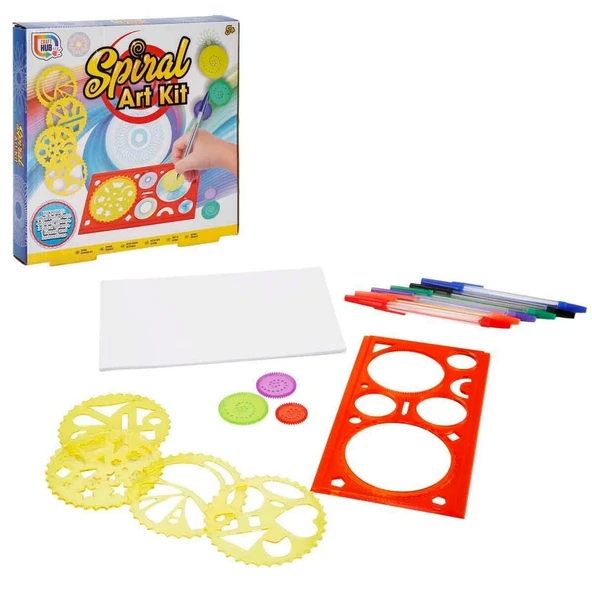 TOYZ DÜKKANIM Spiral Sanat Seti Kız Erkek Çocuk Oyuncak Eğitici Oyuncaklar ürün görseli 1