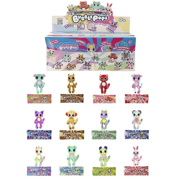 TOYZ DÜKKANIM PELUŞ BUBBLE POPS - 1adet Stokta Olan Gönderilir Kız Erkek Çocuk Oyuncak Eğitici Oyuncaklar ürün görseli 1
