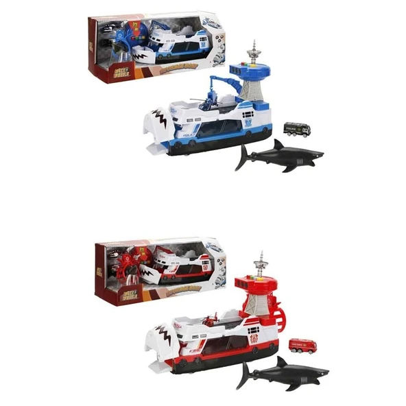 TOYZ DÜKKANIM SAHİL GÜVENLİK İTFAİYE/POLİS SES/IŞIK Kız Erkek Çocuk Oyuncak Eğitici Oyuncaklar ürün görseli 1