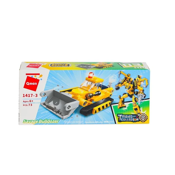 TOYZ DÜKKANIM KP-1417 Keeppley İnşaat Blok Seti -Vagon life Kız Erkek Çocuk Oyuncak Eğitici Oyuncaklar ürün görseli 1