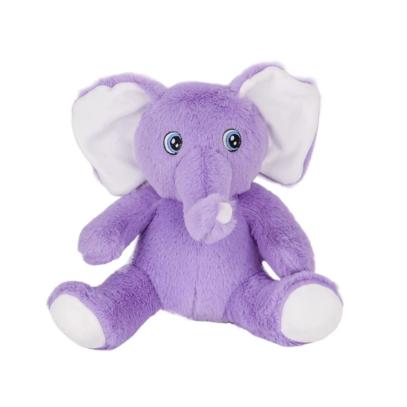 TOYZ DÜKKANIM 1980 Peluş Fil Mor -My Friend Toys Kız Erkek Çocuk Oyuncak Eğitici Oyuncaklar ürün görseli 1